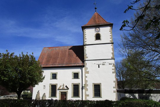 Evangelische Jakobus Kirche im Ortsteil Schainbach